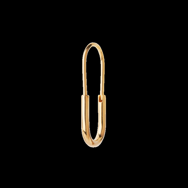 Chance Mini Earring Goldplated Silver (One) i gruppen Øreringe / Guldøreringe hos SCANDINAVIAN JEWELRY DESIGN (100583)