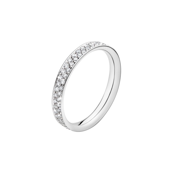 MAGIC Ring Diamant PAVE 0.44 ct Hvidguld i gruppen Ringe / Ringe i hvidguld hos SCANDINAVIAN JEWELRY DESIGN (20000285)