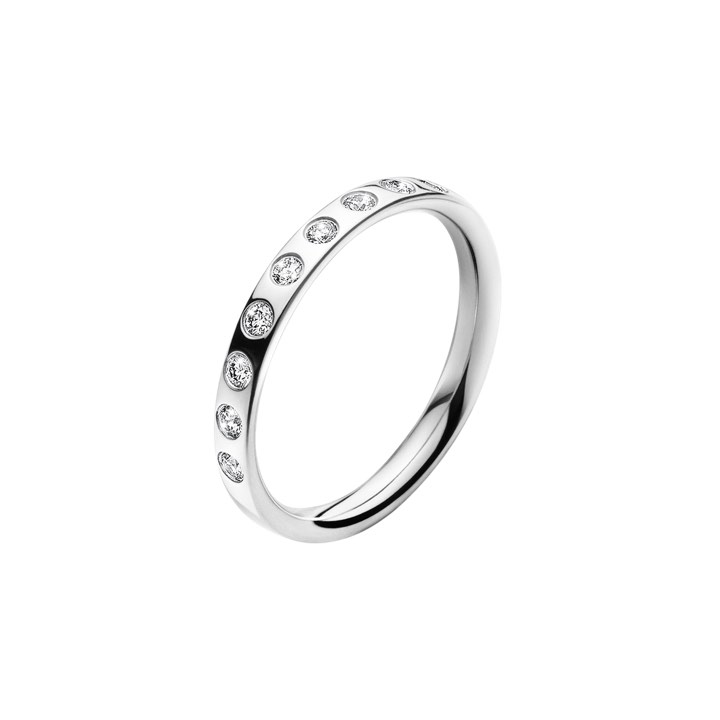 MAGIC Ring Diamant 0.18 ct Hvidguld i gruppen Ringe / Forlovelses- og vielsesringe hos SCANDINAVIAN JEWELRY DESIGN (20000346)