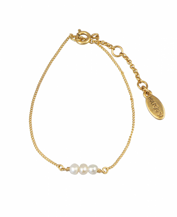 Product Image for Hultquist Copenhagen Classic Armbånd Guld 17,5 cm