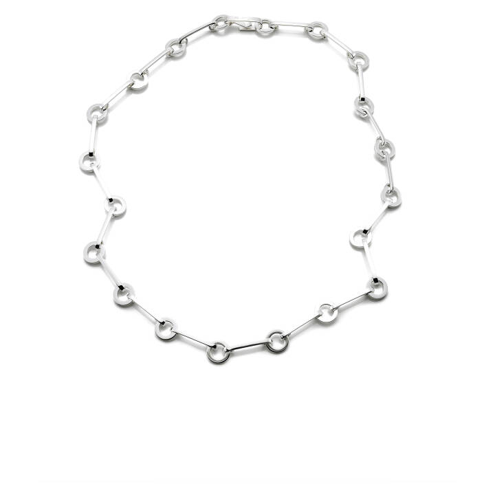 Ring Chain Halskæde Sølv i gruppen Halskæde / Sølvhalskæde hos SCANDINAVIAN JEWELRY DESIGN (10-100-00052-0000)
