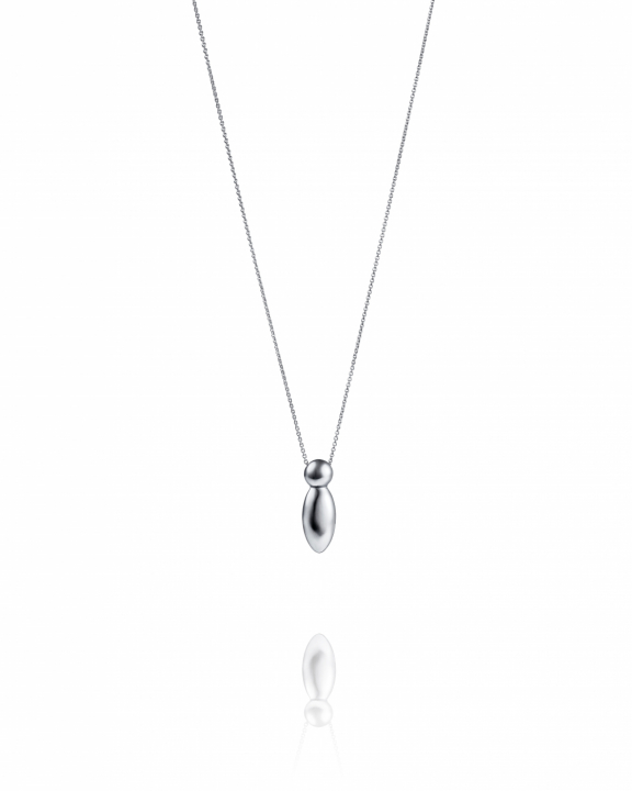 Baby love Necklace Silver  i gruppen Halskæde / Sølvhalskæde hos SCANDINAVIAN JEWELRY DESIGN (10-100-02356-5060)