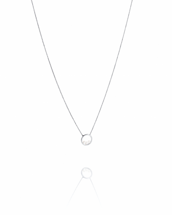 Little roller coaster Necklace Silver i gruppen Halskæde / Sølvhalskæde hos SCANDINAVIAN JEWELRY DESIGN (10-100-02376-4045)