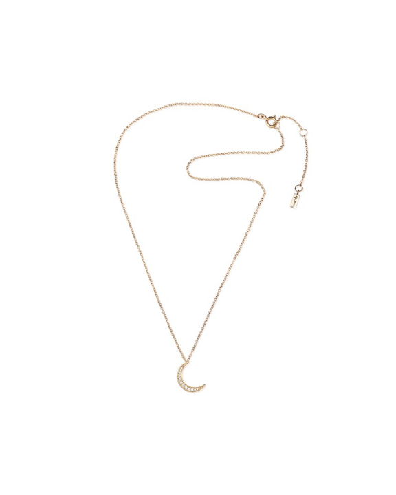 Pencez Moon & Stars Halsband Guld 40-45 cm i gruppen Halskæde / Guldhalskæde hos SCANDINAVIAN JEWELRY DESIGN (10-101-02100-4045)