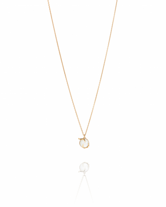 Frö Necklace Goldplated Silver i gruppen Halskæde / Guldhalskæde hos SCANDINAVIAN JEWELRY DESIGN (10-108-02341-4045)