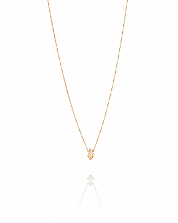 Oh Babee Necklace Gold plated Silver i gruppen Halskæde / Guldhalskæde hos SCANDINAVIAN JEWELRY DESIGN (10-108-02350-4045)