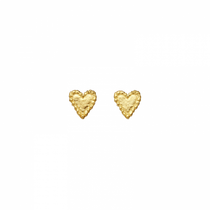 Rouge Earrings Gold i gruppen Øreringe / Guldøreringe hos SCANDINAVIAN JEWELRY DESIGN (10059A)