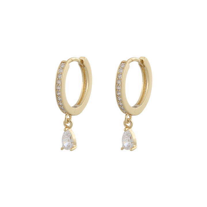 Product Image for SNÖ OF SWEDEN Camille drop ring Ørering Guld