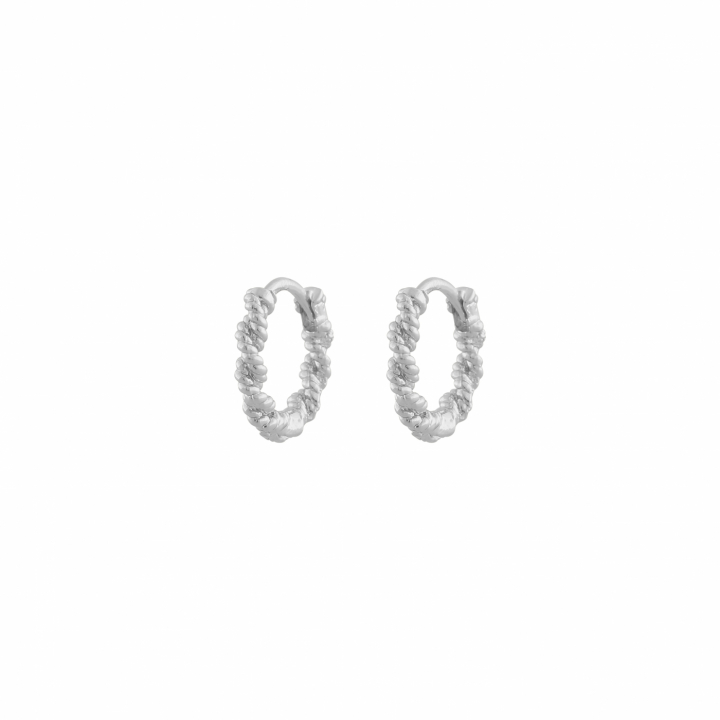 Exibit small ring Ørering Sølv i gruppen Øreringe / Sølvøreringe hos SCANDINAVIAN JEWELRY DESIGN (1091-5500-256-ONE)