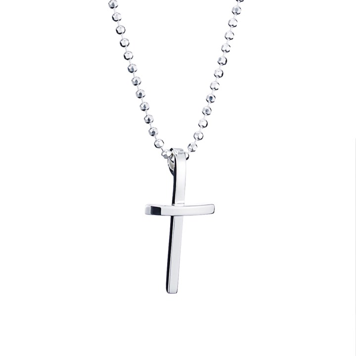 Product Image for Efva Attling Little Thin Cross Vedhæng Sølv 40 cm