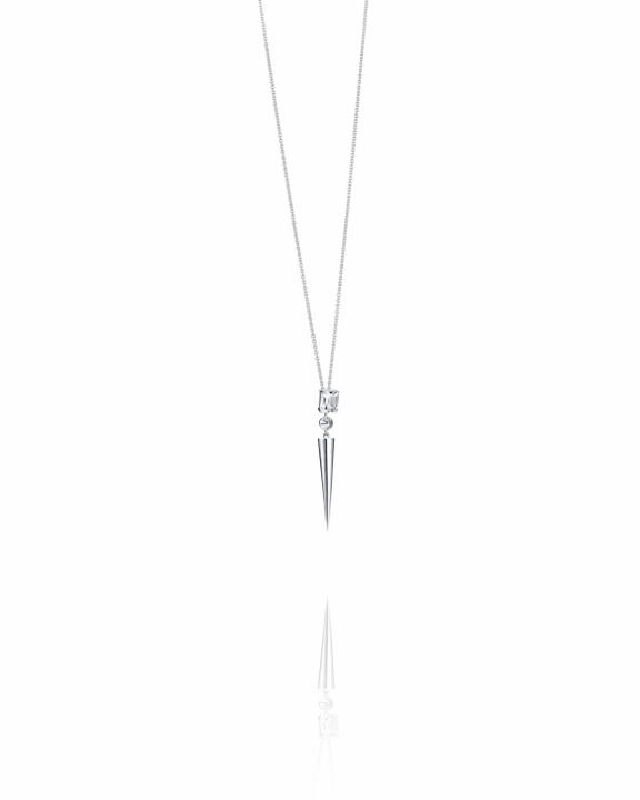 Look Sharp Pendant/Halsband Silver i gruppen Halskæde / Sølvhalskæde hos SCANDINAVIAN JEWELRY DESIGN (11-100-02115-0000)