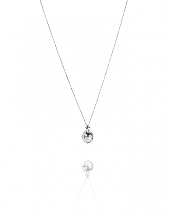 Treasure Ball Pendant Silver i gruppen Halskæde / Sølvhalskæde hos SCANDINAVIAN JEWELRY DESIGN (11-100-02182-0000)
