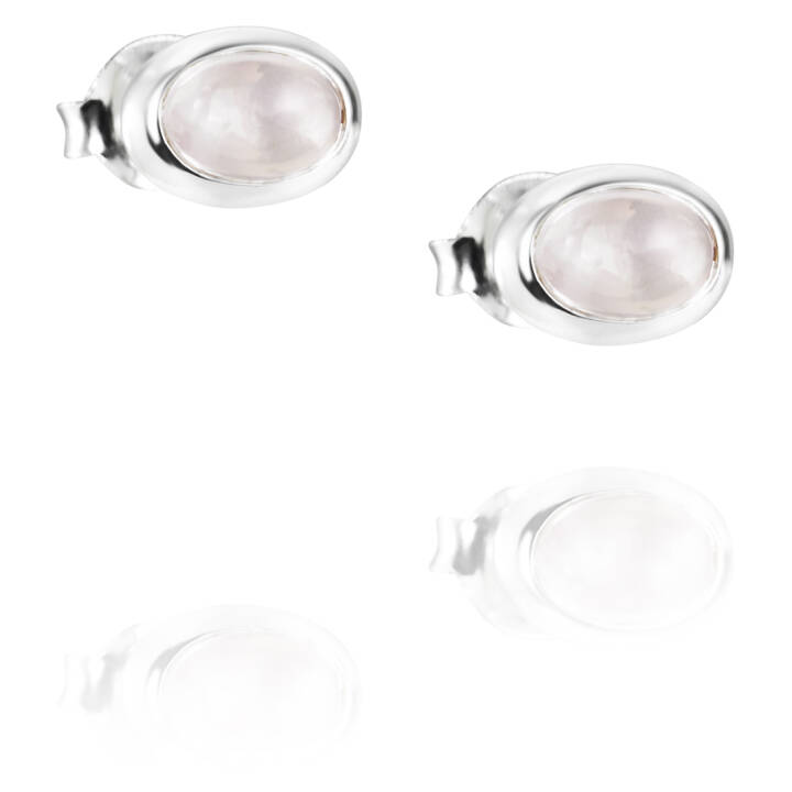 Product Image for Efva Attling Love Bead Sølv - Rose Quartz Ørering Sølv