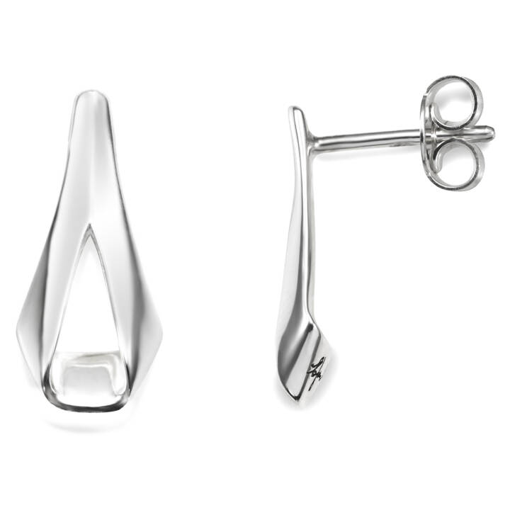 Folded Mini Ørering Sølv i gruppen Øreringe / Sølvøreringe hos SCANDINAVIAN JEWELRY DESIGN (12-100-01591-0000)