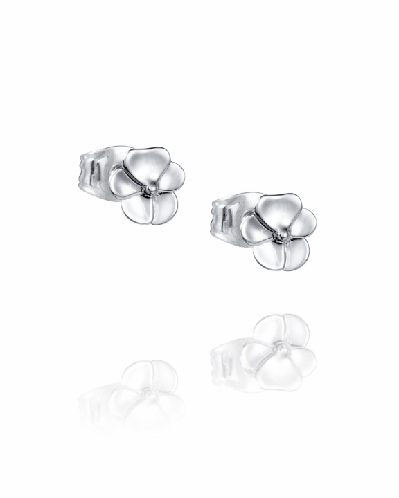 Pensée Earrings Silver i gruppen Øreringe / Sølvøreringe hos SCANDINAVIAN JEWELRY DESIGN (12-100-02352-0000)