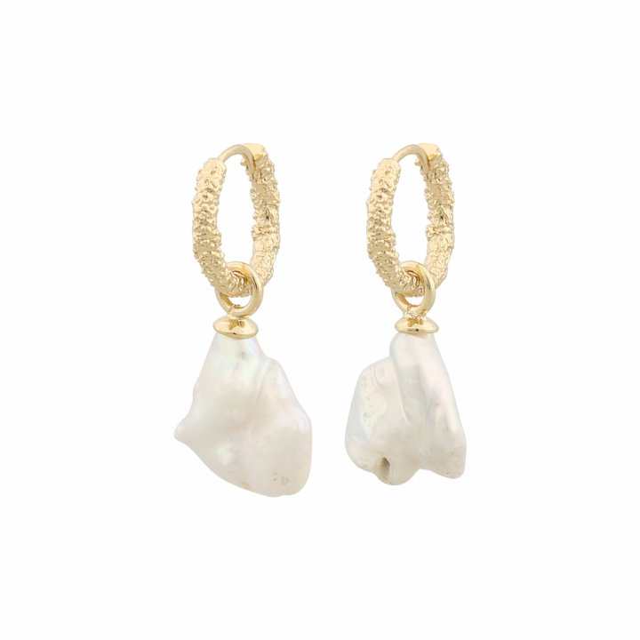 Product Image for SNÖ OF SWEDEN Florence pearl ring pendant Ørering Guld