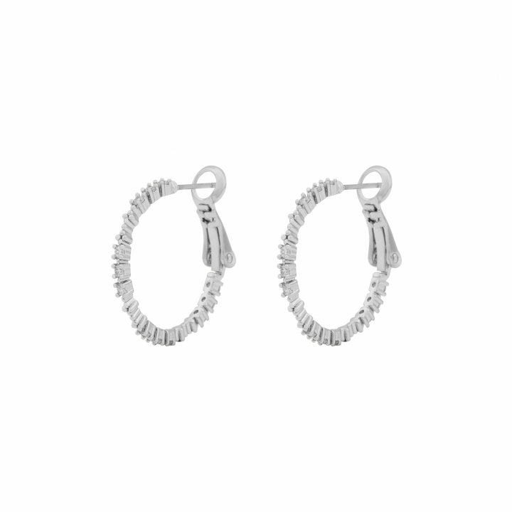 Product Image for SNÖ OF SWEDEN Copenhagen small ring ear Sølv/clear-Onesize