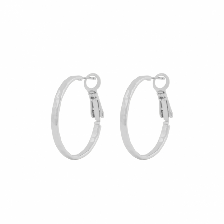 Product Image for SNÖ OF SWEDEN Kansas small ring ear 25mm plain Sølv-Onesize