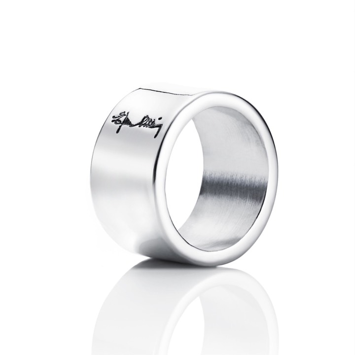 Product Image for Efva Attling Wide & Signature Ring Sølv 15.00 mm