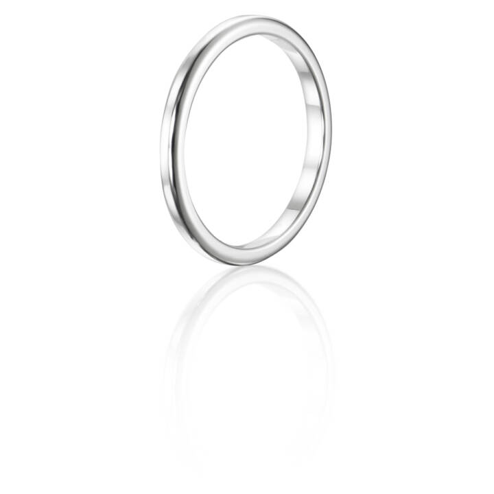 1.01 Days - Two Plain Ring Sølv i gruppen Ringe / Sølvringe hos SCANDINAVIAN JEWELRY DESIGN (13-100-01564)