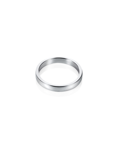 Half Round Thin Ring Silver i gruppen Ringe / Sølvringe hos SCANDINAVIAN JEWELRY DESIGN (13-100-02186-0000)