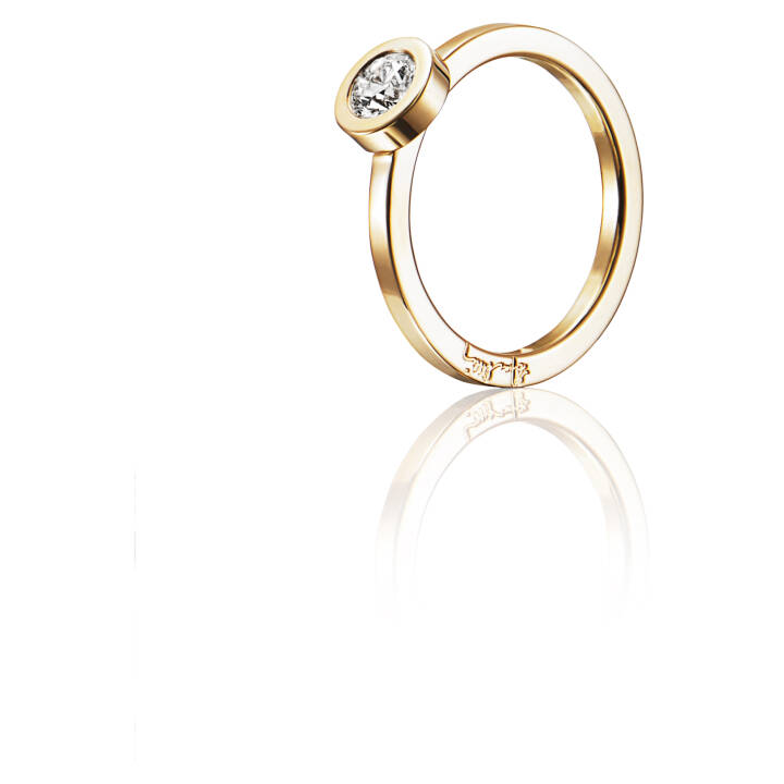 The Wedding Thin 0.40 ct diamant Ring Guld i gruppen Ringe / Forlovelses- og vielsesringe hos SCANDINAVIAN JEWELRY DESIGN (13-101-01122)