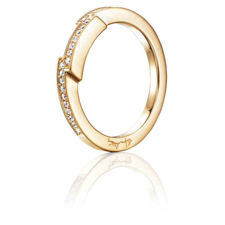 Deco Thin 1500 mm Ring Guld i gruppen Ringe / Guldringe hos SCANDINAVIAN JEWELRY DESIGN (13-101-01195)