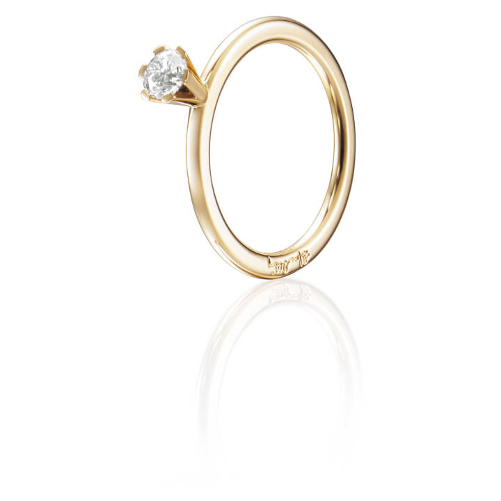 High On Love 0.30 ct diamant Ring Guld i gruppen Ringe / Forlovelses- og vielsesringe hos SCANDINAVIAN JEWELRY DESIGN (13-101-01462)