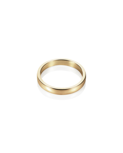 Half Round Thin Ring Gold i gruppen Ringe / Guldringe hos SCANDINAVIAN JEWELRY DESIGN (13-101-02186-0000)