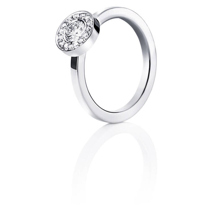 Wedding & Stars 0.40 ct diamant Ring Hvidguld i gruppen Ringe / Ringe i hvidguld hos SCANDINAVIAN JEWELRY DESIGN (13-102-01125)