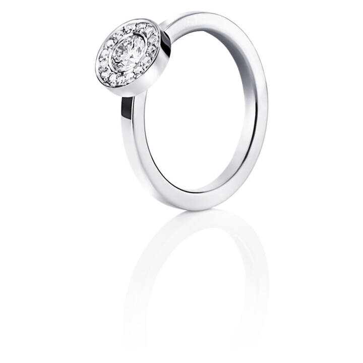 Product Image for Efva Attling Wedding & Stars 040 ct Ring Hvidguld 15.00 mm