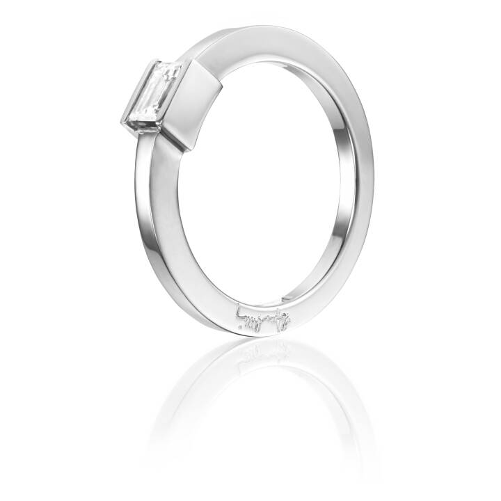 Deco Wedding Ring Hvidguld i gruppen Ringe / Ringe i hvidguld hos SCANDINAVIAN JEWELRY DESIGN (13-102-01233)