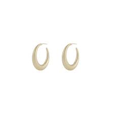 Bella small ring earrings gold i gruppen Øreringe / Guldøreringe hos SCANDINAVIAN JEWELRY DESIGN (1309-6100-257)