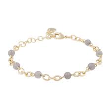 Product Image for SNÖ OF SWEDEN Lara small stone chain Bracelet Gold
