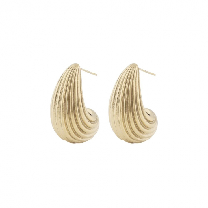 Dakota drop earrings Gold i gruppen Øreringe / Guldøreringe hos SCANDINAVIAN JEWELRY DESIGN (1325-6700-257)