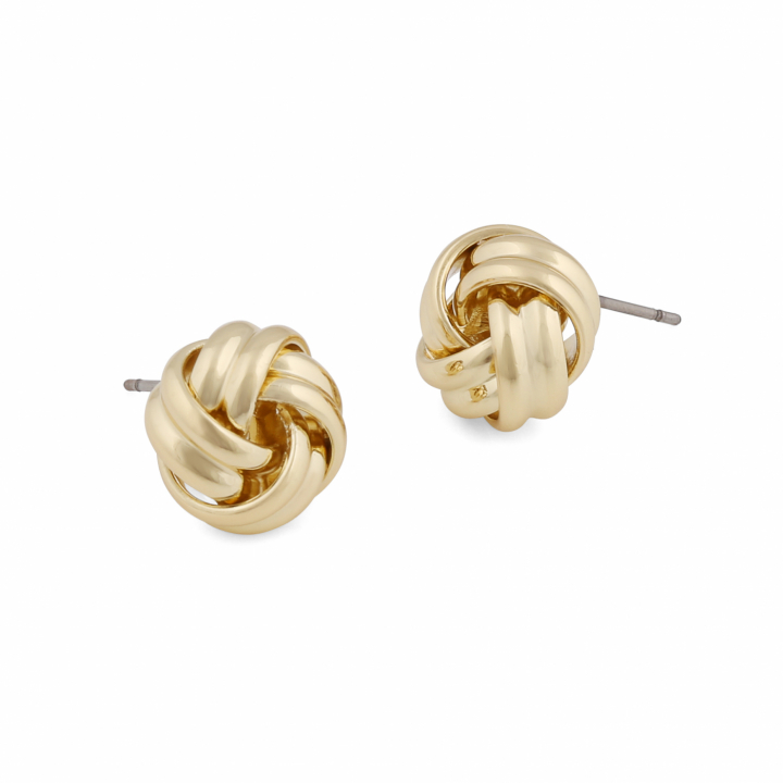 Soap knot ear Gold i gruppen Øreringe / Guldøreringe hos SCANDINAVIAN JEWELRY DESIGN (1339-6200-257)