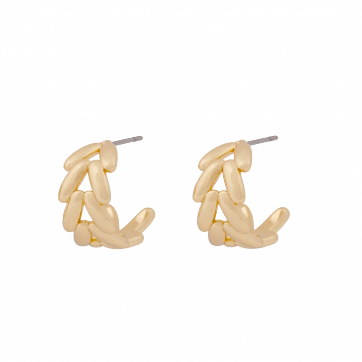 Liddy pin Earring Gold i gruppen Øreringe / Guldøreringe hos SCANDINAVIAN JEWELRY DESIGN (1388-7000-257)