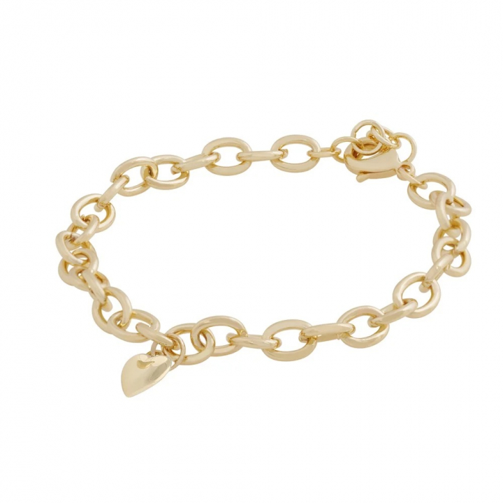 Cute plain Bracelet Gold i gruppen Armbånd / Guldarmbånd hos SCANDINAVIAN JEWELRY DESIGN (1394-3200-257)