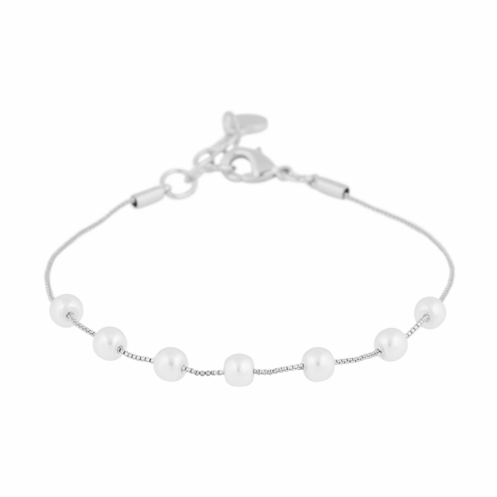 Karan Bracelet Silver i gruppen Armbånd / Sølvarmbånd hos SCANDINAVIAN JEWELRY DESIGN (1399-3400-010)