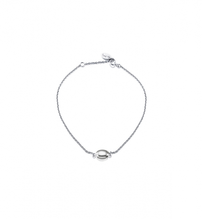 Love bead Bracelet Silver i gruppen Armbånd / Sølvarmbånd hos SCANDINAVIAN JEWELRY DESIGN (14-100-02417-1619)