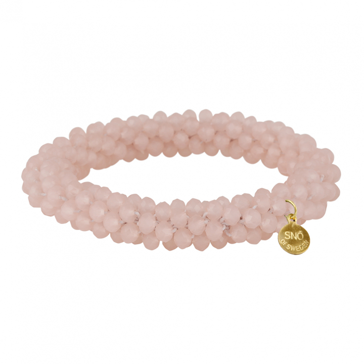 United bubbles elastic Bracelet/Hairband pink i gruppen Armbånd / Guldarmbånd hos SCANDINAVIAN JEWELRY DESIGN (1402-3100-379)