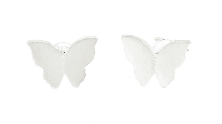 Butterfly Ørering Sølv i gruppen Øreringe / Sølvøreringe hos SCANDINAVIAN JEWELRY DESIGN (1421410004)