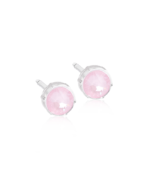 MP Bezel 6 mm, Soft rose i gruppen Øreringe / Sølvøreringe hos SCANDINAVIAN JEWELRY DESIGN (15-0109-52)