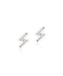 MP Brilliance Flash 8 mm, Crystal i gruppen Øreringe / Sølvøreringe hos SCANDINAVIAN JEWELRY DESIGN (15-01185-01)