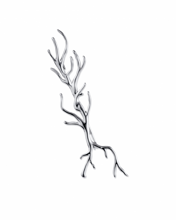 Roots Brooch Silver i gruppen Halskæde / Sølvhalskæde hos SCANDINAVIAN JEWELRY DESIGN (15-100-02353-0000)