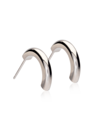 NT Pendant Round Curved 15 mm i gruppen Øreringe / Sølvøreringe hos SCANDINAVIAN JEWELRY DESIGN (15-12153-00)