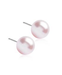 NT Pearl 10 mm, Light rose i gruppen Øreringe / Perleøreringe hos SCANDINAVIAN JEWELRY DESIGN (15-1237-64)