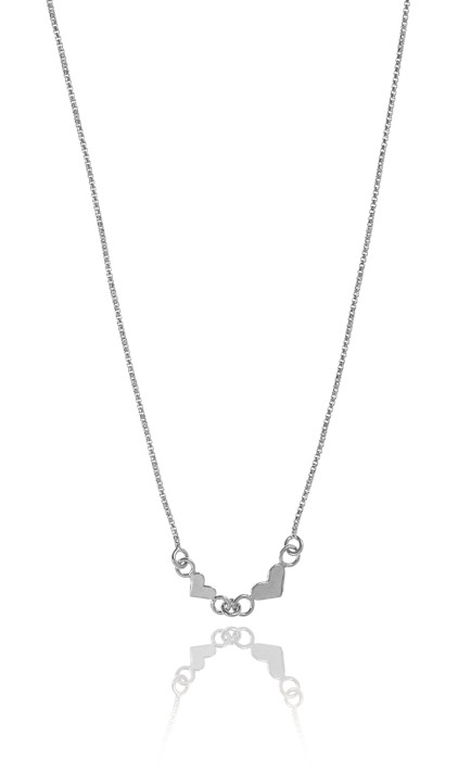 Love Halskæde Sølv 40-45 cm i gruppen Halskæde / Sølvhalskæde hos SCANDINAVIAN JEWELRY DESIGN (1521111009)
