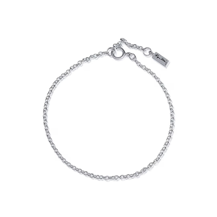 Link Chain 0.5 mm Armbånd Sølv i gruppen Armbånd / Sølvarmbånd hos SCANDINAVIAN JEWELRY DESIGN (16-100-00892)