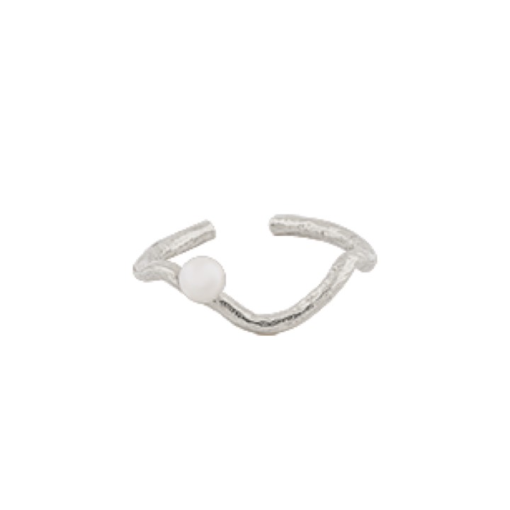 One Pearl ring Sølv i gruppen Ringe / Perleringe hos SCANDINAVIAN JEWELRY DESIGN (1632511001)